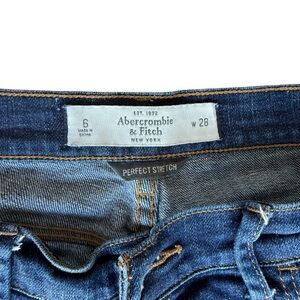 Y2k LOW rise Abercrombie & Fitch Dark Blue Denim